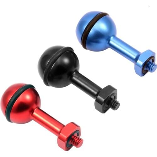 Suitable for gopro hero6/5/4/3 general accessories CNC aluminum alloy ball head diving photography bracket