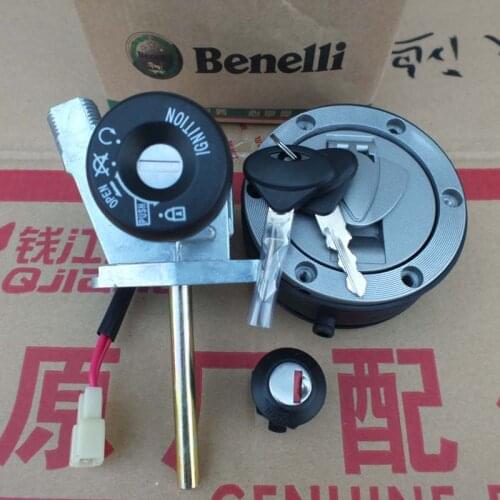 Motorcycle Accessories Benagli Silver Blade BJ250T-8 Lock Set Electric Door Lock