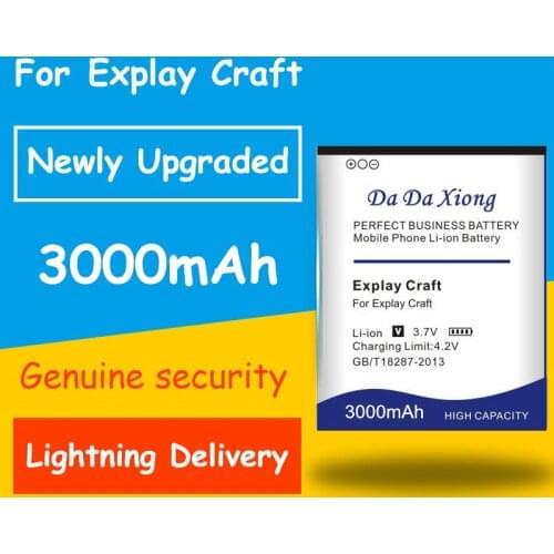 Newly Upgraded Safe And Durable 3000mAh Explay Craft Battery for Explay Craft