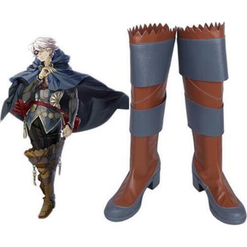 Fire Emblem Niles Cosplay Boots Shoes Game Party Cosplay Boots Custom Made for Men Shoes