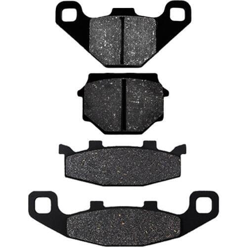 Motorcycle Front and Rear Brake Pads for KAWASAKI GPZ500S EX500 1994-2001