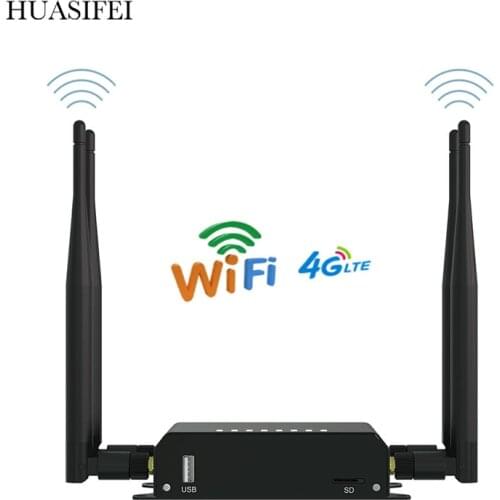 Unlocked OpenWrt 300Mbps Wireless 3g 4g Wifi Router With Sim Card RJ45 WAN LAN Indoor 4G Wifi Router &4*5dBi High Gain Antenna
