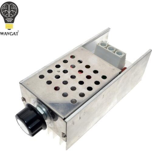WAVGAT 10000W SCR Voltage Regulator Speed Controller Dimmer Thermostat AC 110V 220V