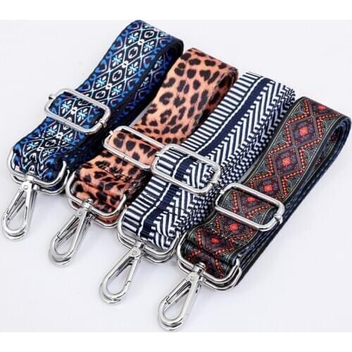 Luxury Colorful Bags Strap Belt Fashion Accessories Unisex Adjustable Shoulder Hanger Handbag Strap Decoration Handle Ornament