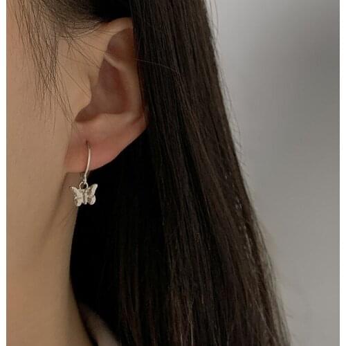 Simple Temperament Star Moon Small Love Earring Set European and American Ins Fashion Personality Alloy Rhinestone Earrings 2021