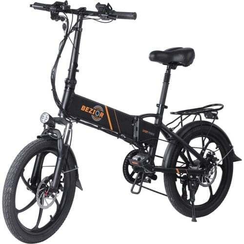 [EU Stock] BEZIOR M20 Folding Electric Bike 48V 10.4Ah 350W Ebike 20" Tire 120KG Load 35km/h Max Speed Electric Bicycle