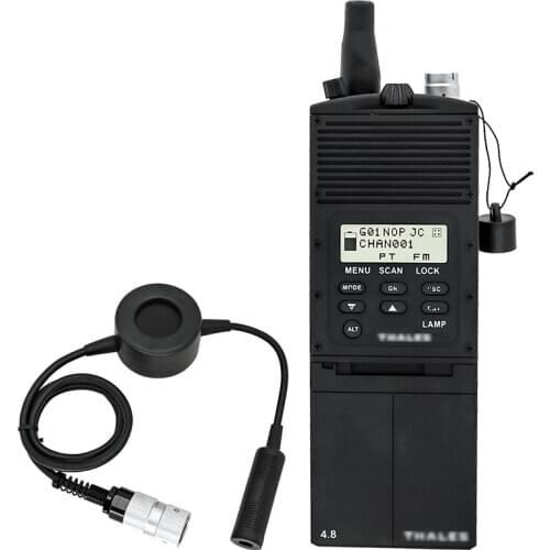 TAC-SKY AN/PRC 148 tactical headset walkie-talkie model AN/PRC 148 Harris virtual model dummy case box + PPR PTT 6-pin TCI PTT