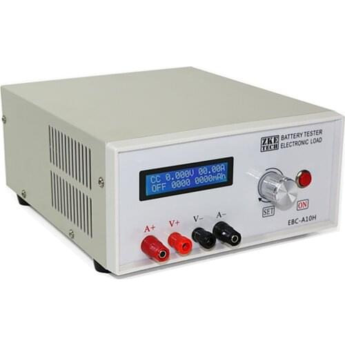 Battery Capacity Charge Discharge Tester 30v 5-10a 150w Electronic Load Mobile Power Head Test Online Computer Software Ebc-A10h