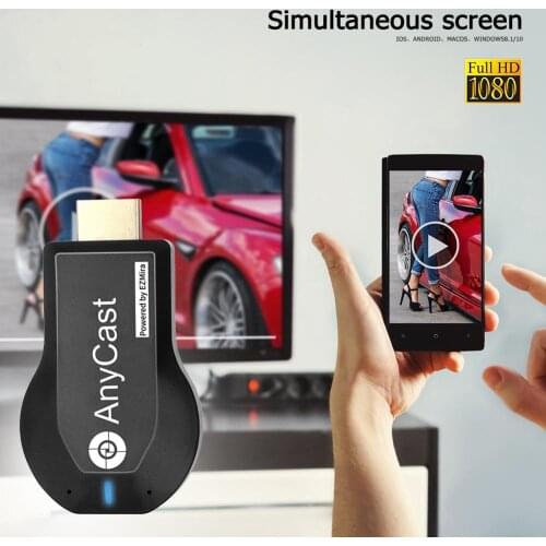 M2 Plus TV Stick Support For Miracast AirPlay DLNA 2.4G Wireless WiFi Display Dongle Receiver for IOS Android DDR1Gbit