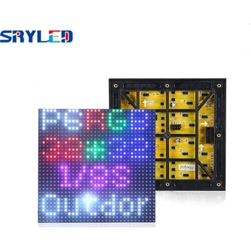 Outdoor led module p6 SMD full color led panel board 32*32 pixel 1/8 scan high brightness for outdoor led cabinet led scoreboard