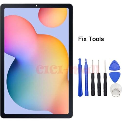 1PCS Original LCD Screen Lovain Display For Samsung Galaxy Tab S6 Lite P615N P610 P615 P617 Assembly Touch Panel