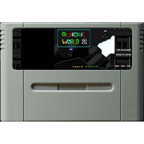 16Bit Games ** QUICKIE WORLD 2 ( PAL EUR Version!! )