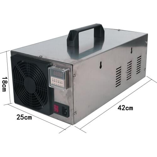 60g Ozone Generator Breeding Environment Processor Animal Husbandry Disinfection Machine Deodorizing Ammonia Ozone Purifier