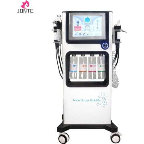 7 In 1 Super Bubble Alice Water Bubble CO2 Bubble Oxygen RF Diamond Dermabrasion Facial Clean Machine