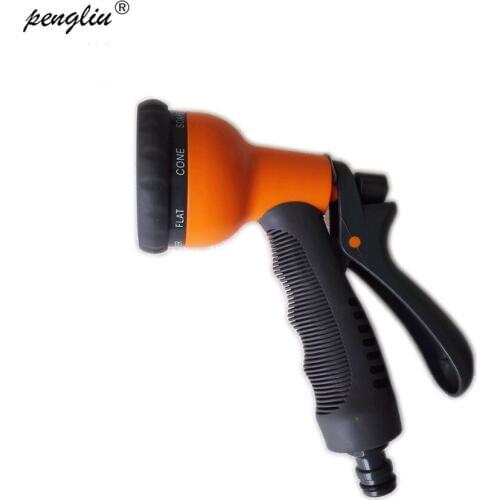 8 Pattern Garden Water Gun Hose Nozzle Household Car Washing Yard Water Sprayer Pipe Tube Sprinkler Nozzle IT002