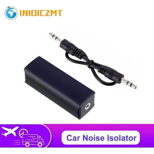 3.5mm AUX Audio Cable Ground Loop Noise Isolator Portable for Car Audio System Home Stereo Eliminate Buzzing Noise