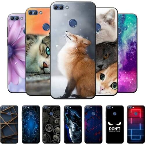 For Huawei Y9 2018 Case Cover For Huawei Y9 2018 Cartoon Silicone Case on Huawei Y9 2018 TPU Case Huawei Y9 2018 Phone Bumper