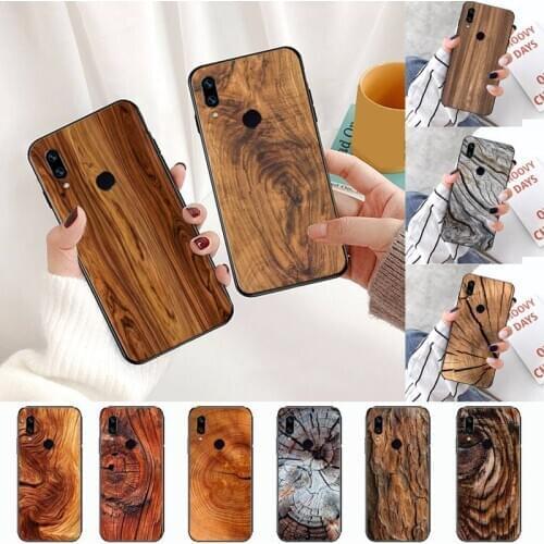 Pattern wood textures Phone Case For Xiaomi Redmi Note 4 4x 5 6 7 8 pro S2 PLUS 6A PRO