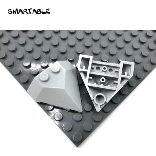 Smartable Wedge Brick 4x4 Building Blocks MOC Parts Toys For KIds Compatible Major Brands 22391 Toys 30pcs/lot