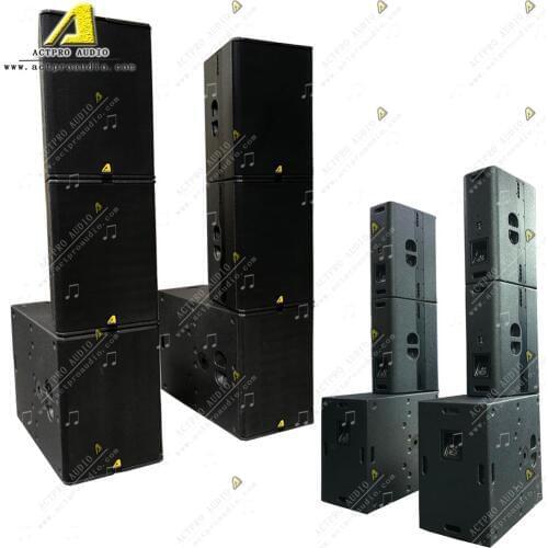 T24n Dual 12′′ passive/active Switch with B30 daul 15 inch subwoofer Professional Line Array Speaker Full Range Audio Speaker