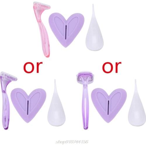 Epilator Secret Bikini Privates Parts Pubic Hair Shaving Template Wax Razor J17 21 Dropship