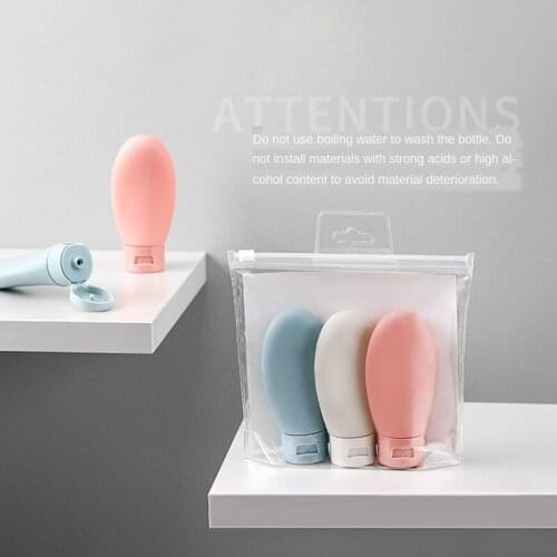 Soft Gel High 60ml Lotion Shower Gel Shampoo Moisture Bottling Empty Bottle Moisturizing Bottle Cosmetic Travel Sub-bottle