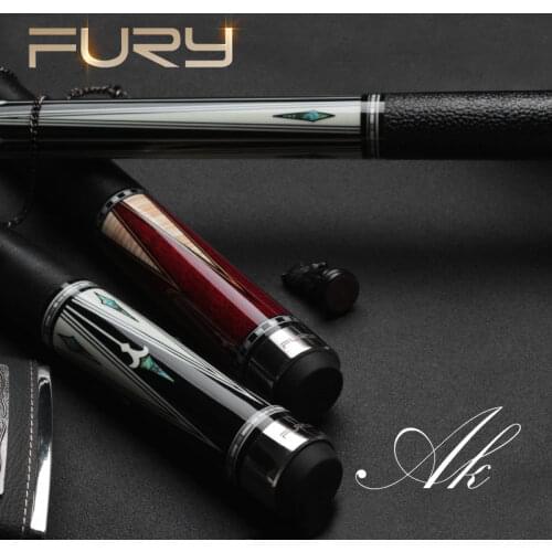Fury Billiard Pool Cue Maple Shaft AK Series With Case Linen Wrap Tec Decal Taco De Billar Stick Kit Shipment By Manufacturer