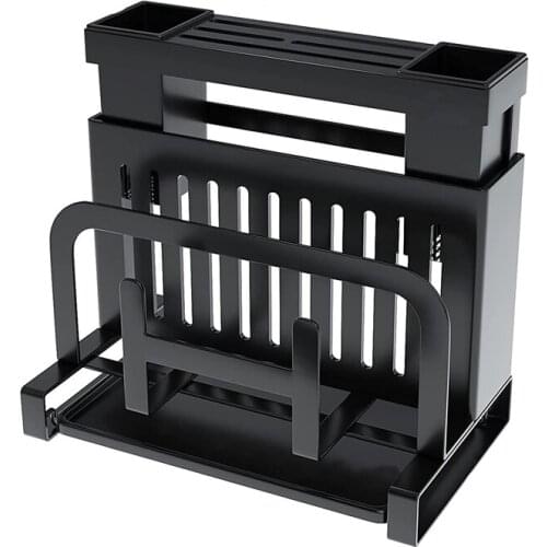 HOT Wall Mounted Knife Block,Chopping Board/Pot Lid Kitchen Organisation,Dish Racks,Kitchen Storage Cabinet Organizer