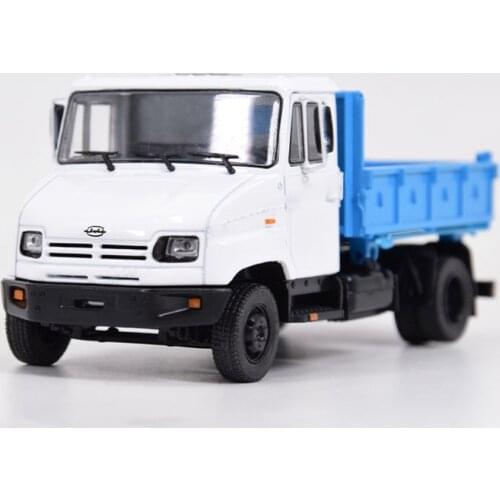Diecast 1:43 Scale Former Soviet Union ZIL-MMZ-2502 Diecast Alloy Model Car Transport Truck Flatbed Truck Model Hot Toys