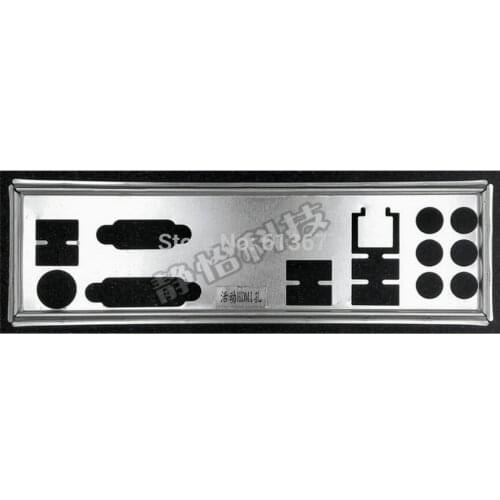 New I/O shield back plate of motherboard for Gigabyte GA-H97M-D3H GA-Z97X-SLI GA-H97-HD3 just shield backplate Free shipping