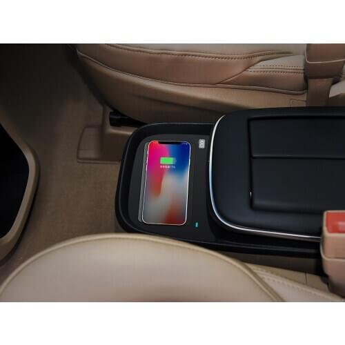 Qi Car Wireless Charger For iPhone Samsung S10 S9car wireless charger for Buick GL8 2017-2018 Fast Phone Holder