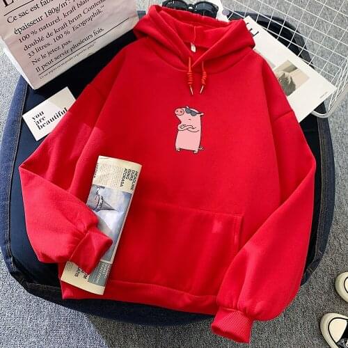 Harajuku Sweatshirt Woman Winter Jacket and Coat Plus Size Hoodie Cute Funny Streetwear Men Unisex Korean Sudadera Mujer Pocket