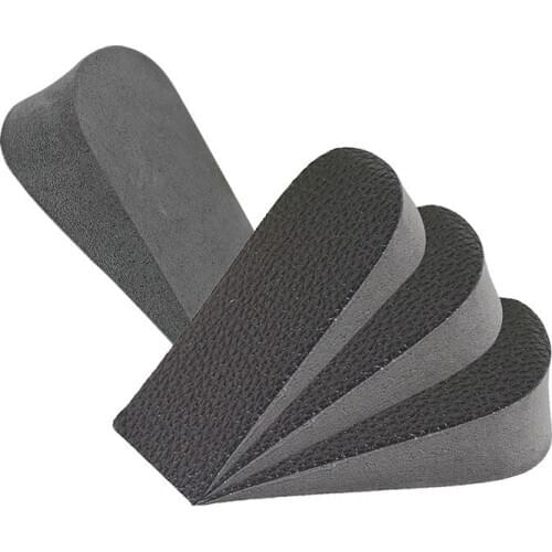 1 Pair Shoe Insoles Breathable Half Insole Heighten Heel Insert Sports Shoes Pad Cushion Unisex Height Increase Soles Anti-slip