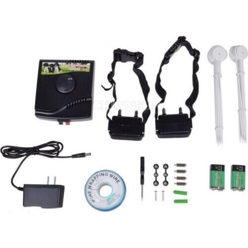 5Pcs/Lot * Smart Underground Waterproof Pet Electric Fence Shock Collar Electric Dog Pet Training Fence Fencing System W-227