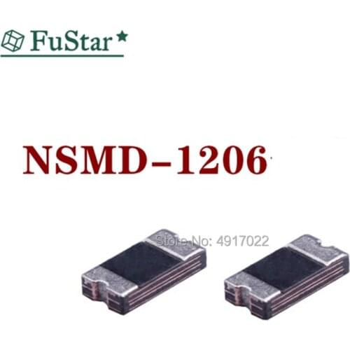 50Pcs 1206 NSMD 750mA 0.75A 6V 8V 16V 24V 48V 60V 30V Recoverable Fuse SMD Resettable Fuse PPTC PolySwitch Self-Recovery Fuse