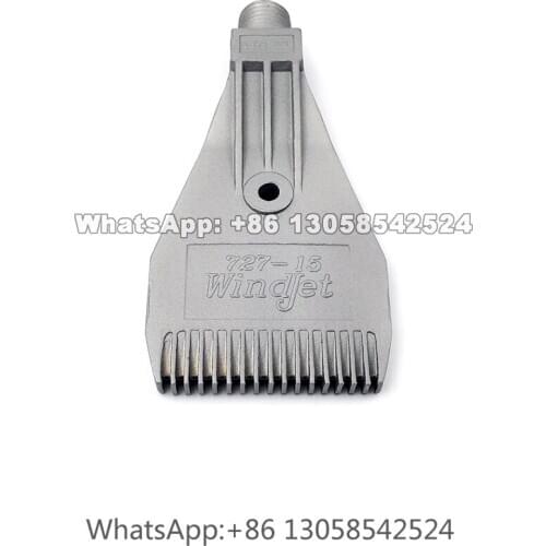 727 Wind Jet Spray Nozzle for Industrial Drying, Windjet Air Blowing Nozzle, Air Knife Nozzle, Compressed Air Nozzle