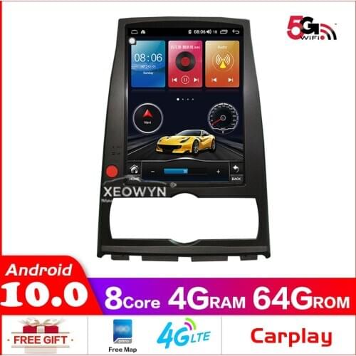 9.7inch 8Core Android 10 Car Multimedia Player For Rohens Genesis Coupe GPS Audio Radio stereo BT Carplay 5G WIFI 32DSP 4GLTE