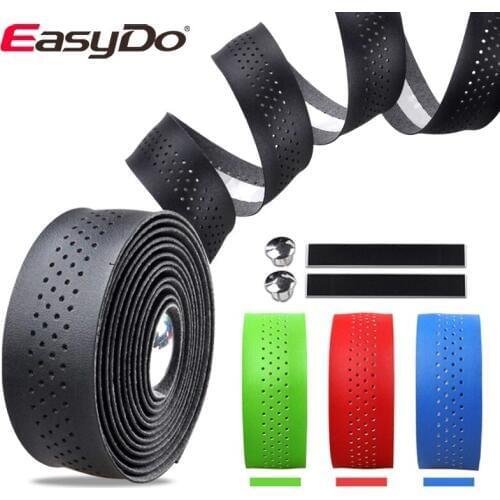 EasyDo Road Bike Handlebar Tape Anti-Slip Fine Fiber Textured Bike Bar Tape For Mtb Bicycle Accessories GH-0003