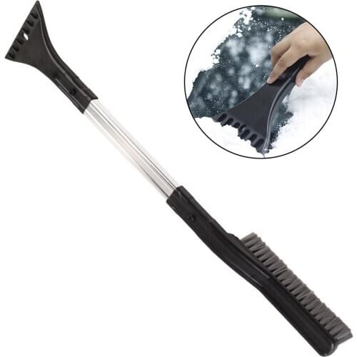 Car Snow Cleaning Brush Ice Scraper Multifunctional Removable Tool For Vehicle Glass Scraping