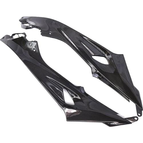 For BMW S1000RR S 1000 RR 2015-2018 Real Carbon Fiber Motorcycle Tank Side Protection Panel Cover 1 Pair Modified Fairing Kits