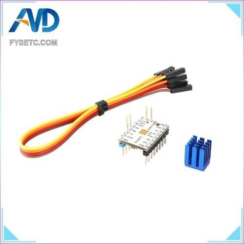 2pcs TMC2209 v3.0 3d Printer Parts Stepping Motor Driver Stepsticks Mute Driver 256 Microsteps Current 2.8A Peak VS TMC2208