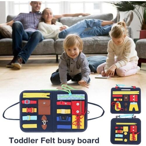 Montessori Early Education Toys For Toddler Play Board Sensory Toys Board Fine Motor Skill Training Montessori Toys For Children