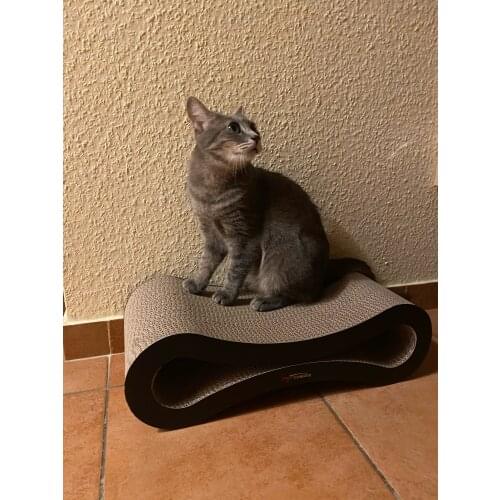 Cat Scratcher Lounge Fat Cat Bed Cardboard Paper High Quality Cat Toy Scratching Pad