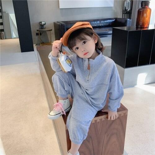 Splicing Spring Autumn Children Clothes Baby Girls Coat+ Pants Kids Teenagers Tracksuit Sport Suits Outwear High Quality
