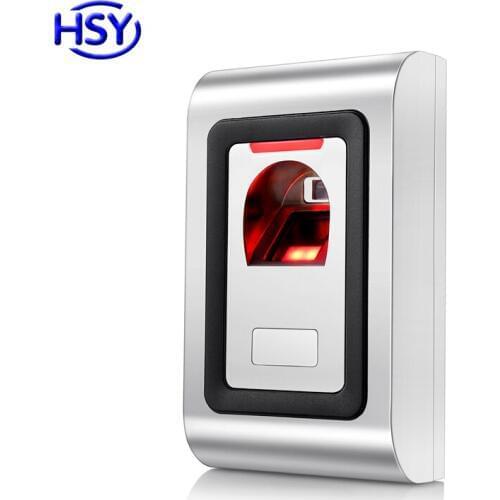 Metal Case Biometric Fingerprint Access Control Digital Electric RFID Card Entry Lock Door Scanner Sensor Standalone Controller