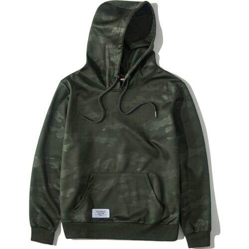 Men Hoodies Sweatshirts Male Spring Autumn Cool Camouflage Military Tracksuit Casual Long Sleeve Hooded Sweatshirt Pullover