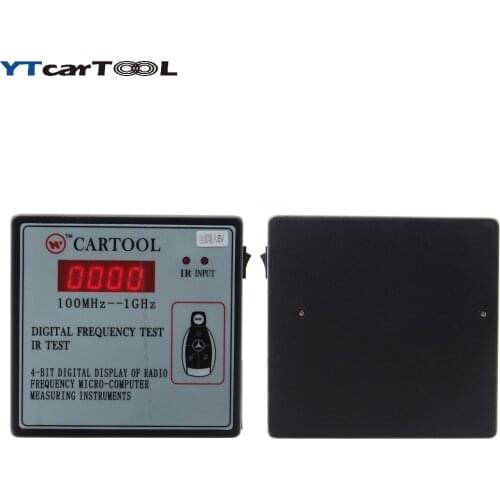 Newly arrived Frequency tester can test Car IR infrared remote key (frequency range 100-1000MHZ) with free shiping