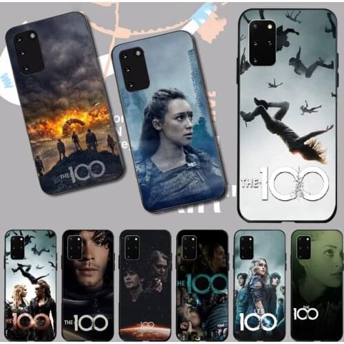 PENGHUWAN The Hundred The 100 Black Soft Shell Phone Case Capa for Samsung S20 plus Ultra S6 S7 edge S8 S9 plus S10 5G