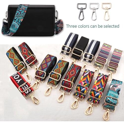 Handbag Straps for Crossbody Adjustable Bag Accessories Belt For Bag Accessories Handbag Belt Wide Nylon Shoulder bag Straps