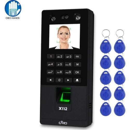 TCP/IP/USB Biometric Facial Door Access Control System Software RFID Keypad Reader Fingerprint Face Time Attendance Machine